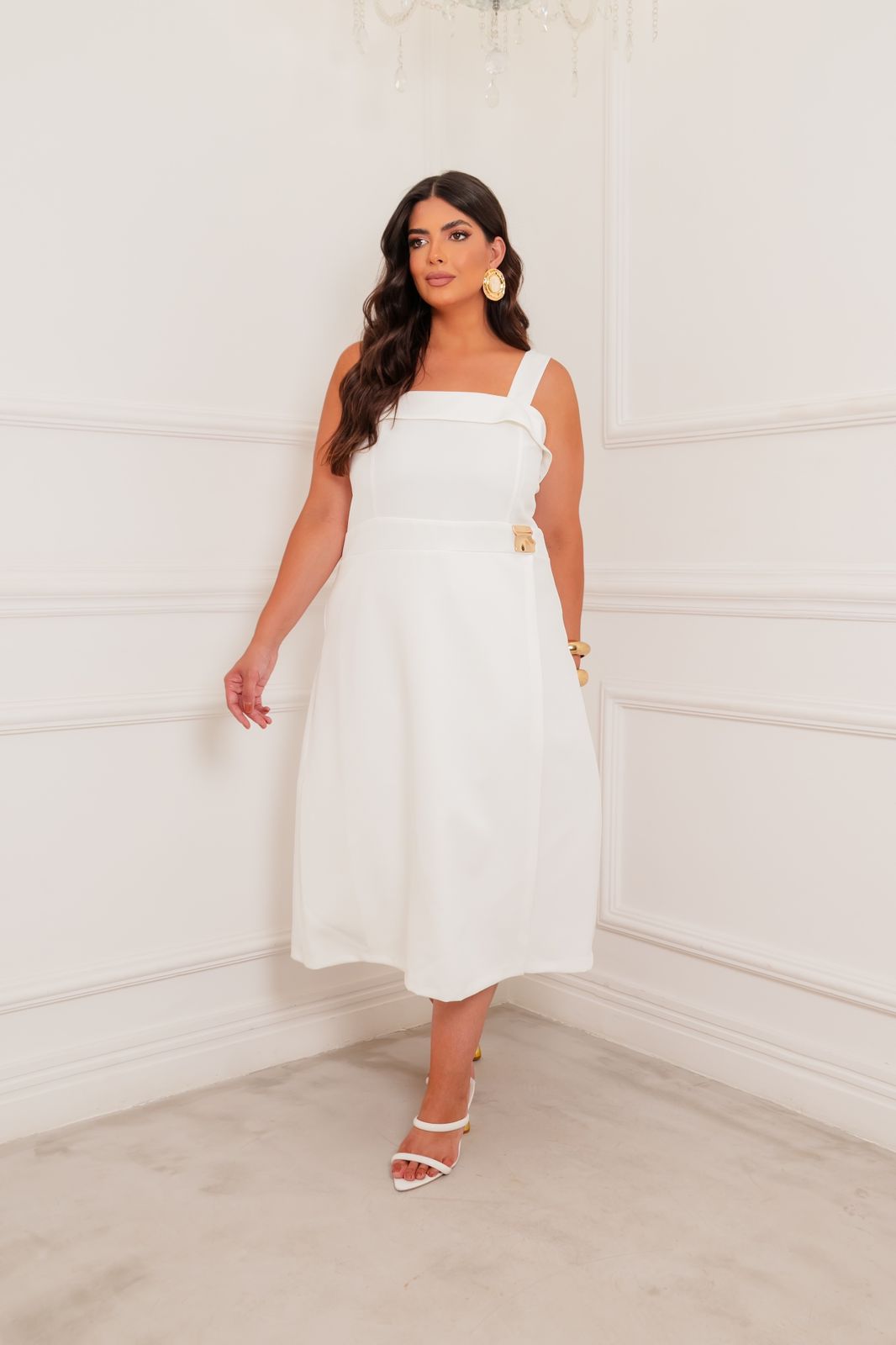 Vestido branco Ana Maya